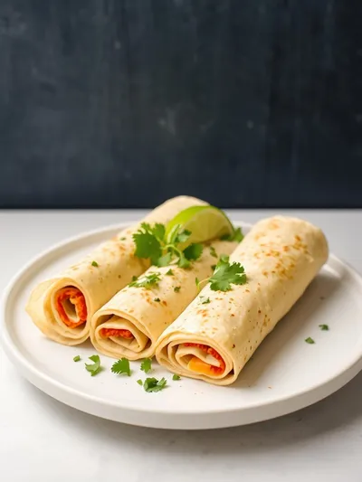 Taco Tortilla Roll-Ups Recipe - ready to serve