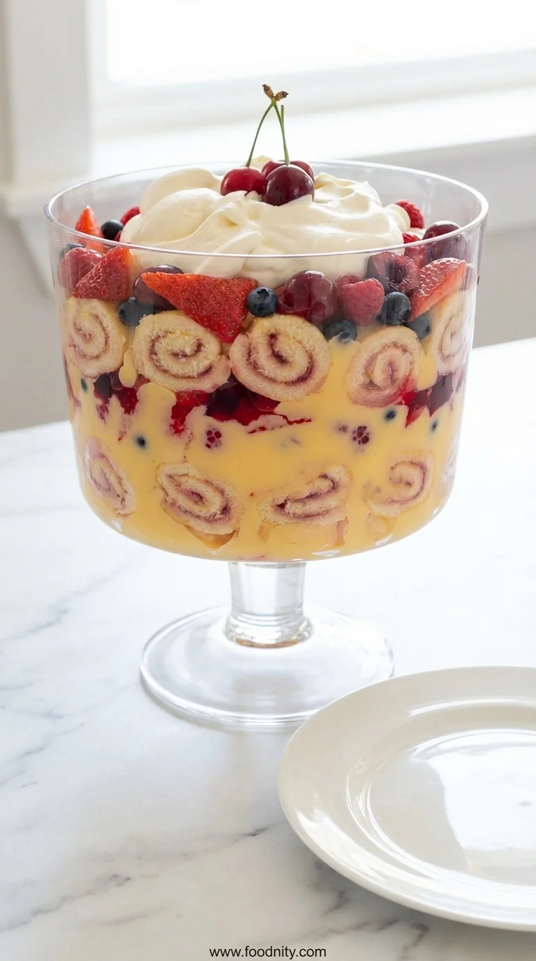 Best Ever Trifle Recipe - feature image