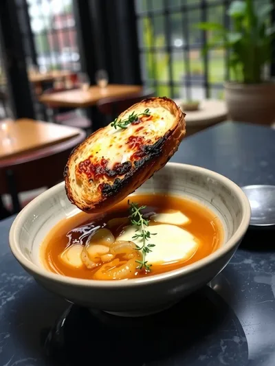 Vegan French Onion Soup Recipe - cooking process