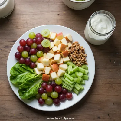 Waldorf Salad Recipe – Fresh & Healthy - cooking process