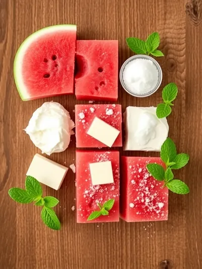 Watermelon Cake: Refreshing Summer Dessert - ingredients preparation